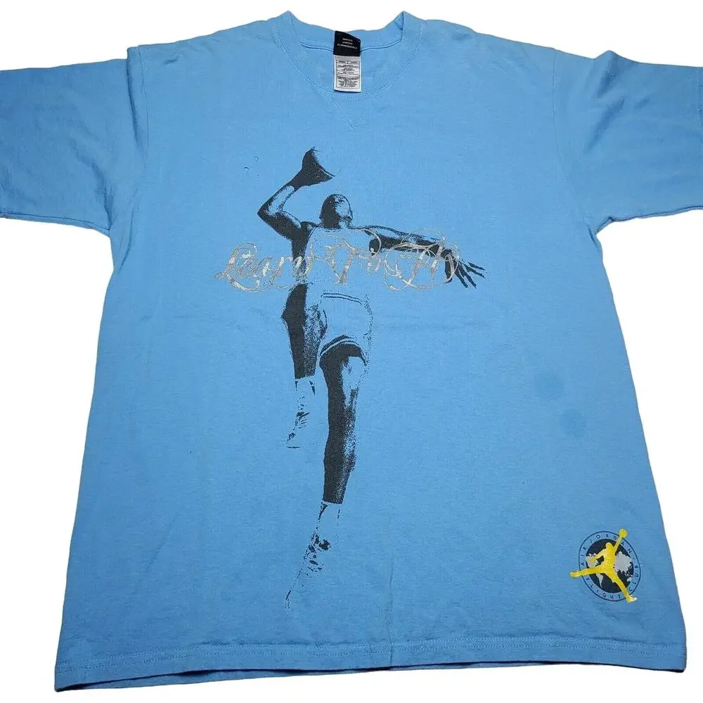 Air Jordan Flight Club Blue Michael Jordan Learn to Fly Men's Size Large